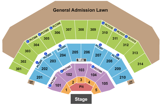 American Family Insurance Amphitheater Ed Sheeran Seating Chart